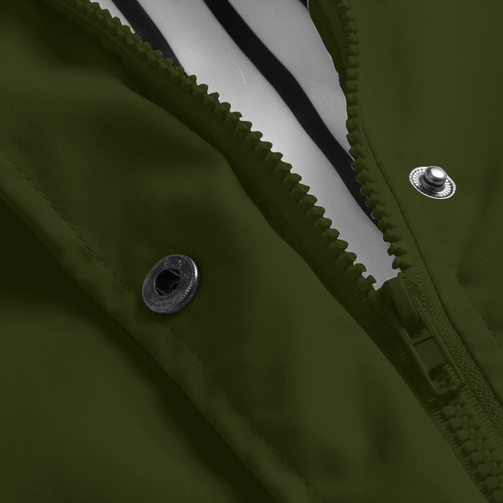 Giacca Antipioggia Da Donna Felpe Con Cappuccio Casual Cerniera Giacche A Leggere Cappotto Maniche Lunghe Viaggio Prova Poi Paga Abbigliamento Impermeabile Softshell Invernale Ciclismo