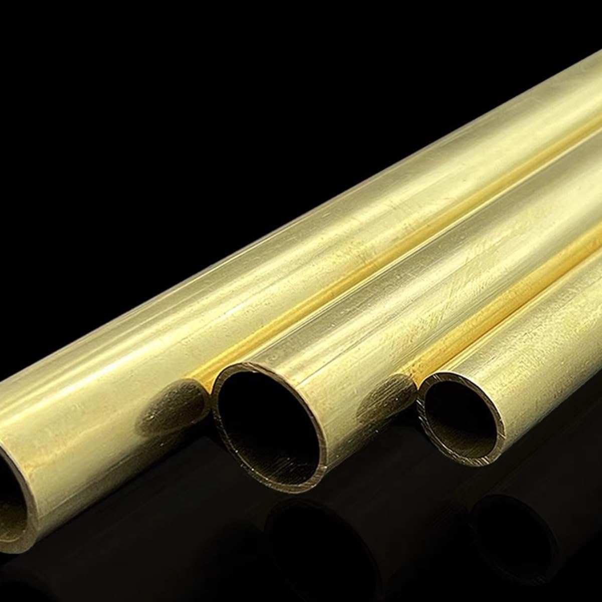 Tube rond en laiton, longueur 500 mm, diamètre extérieur 40 mm, épaisseur de paroi 1 à 3 mm, tubes creux métalliques, tubes droits de précision sans soudure(40 * 1mm)