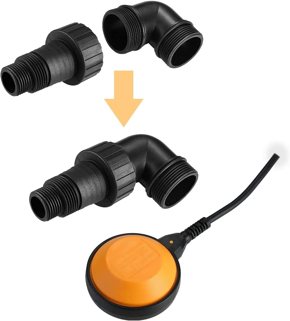Image showing assembly of pump adapters