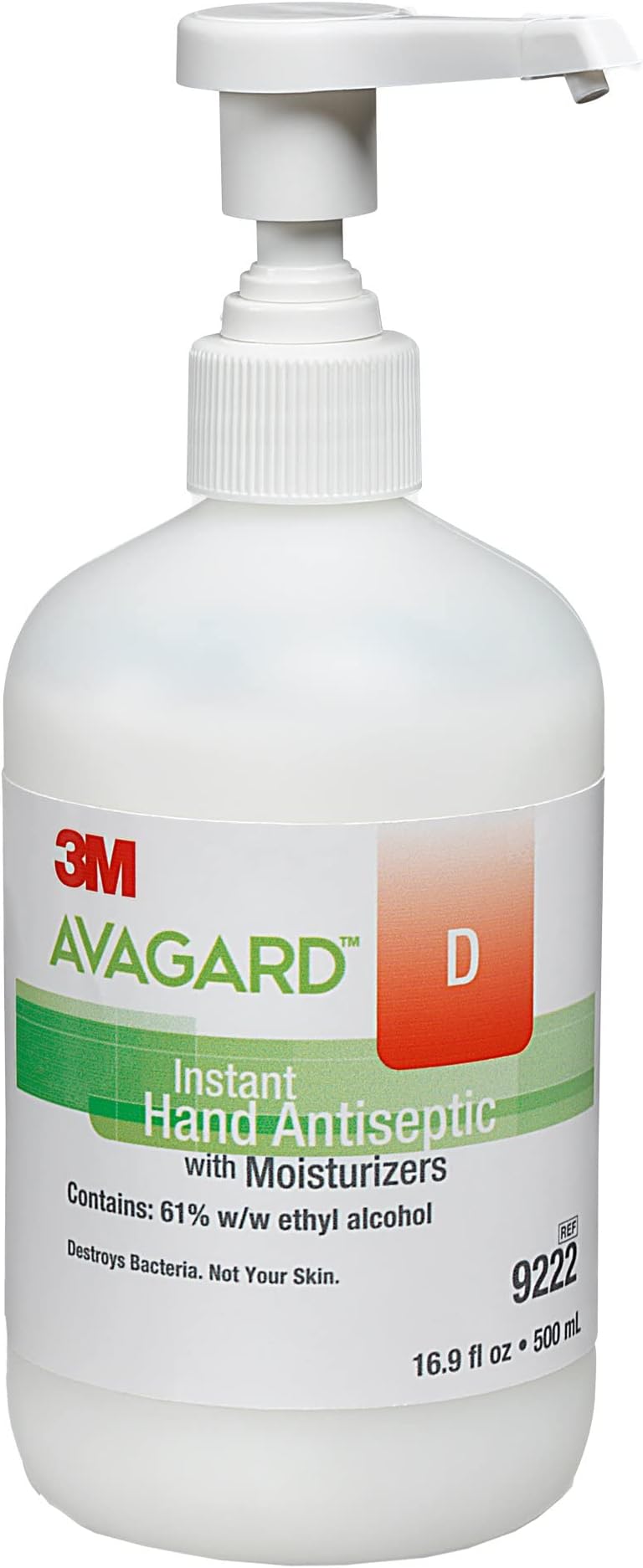 Healthcare Sanitizer Hand Gel Avagard D with Moisturizer 16.9 oz Each AD