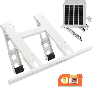 Air Conditioner Support Bracket, Adjustable Window Unit Support Bracket, Window AC Bracket, Punch Free AC Support Bracket, Universal Window AC Support Bracket, Heavy Duty AC Window Bracket