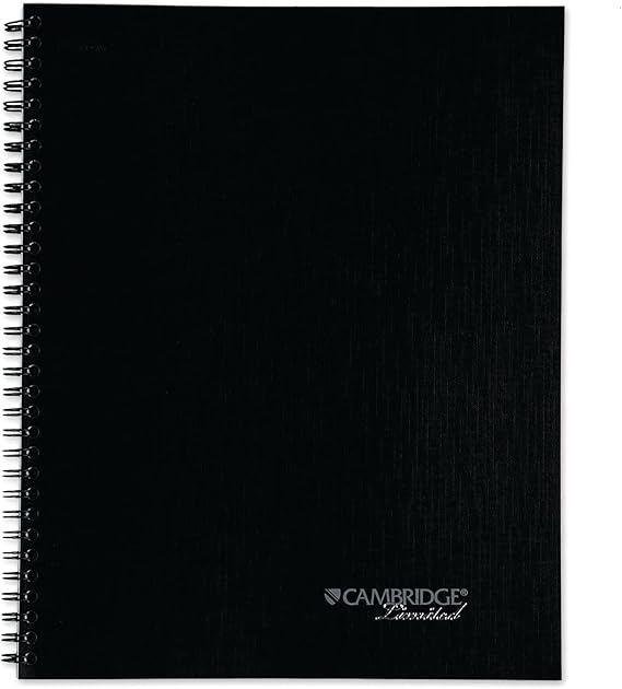 Cambridge Business Planner Notebook, Black (06064)
