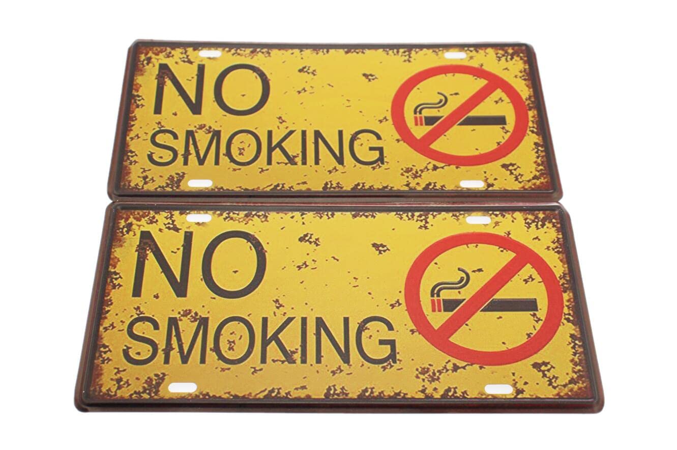 【ヴィンテージ看板】禁煙サイン TOBACCO FREE｜アメリカン雑貨 Amazon | speed mao 禁煙 サイン プレート おしゃれ