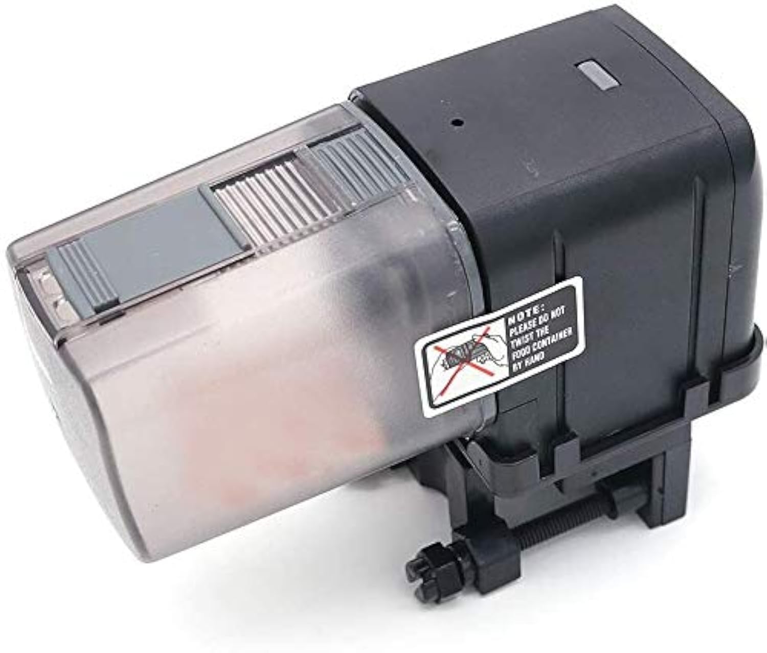 Dollatek Black Moisture-Proof Intelligent Timing Automatic Aquarium Fish Feeder Fish Feed Aquarium Feeder Aquarium Supplies