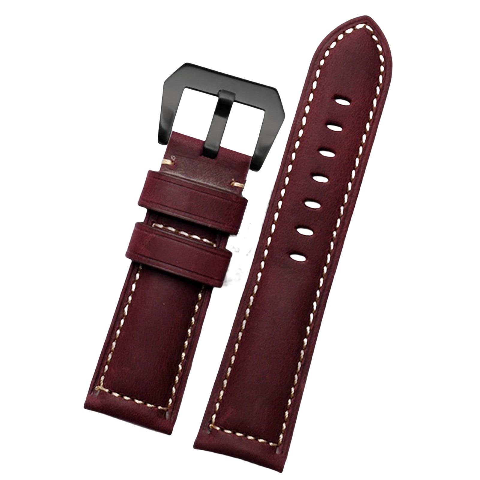 20mm 22mm 24mm 26mm Genuine Leather Retro uomo Cinturino per Panerai PAM111 441 cinturino in pelle bovina cinturino da polso