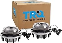 Vista 268 de TRQ Par de conjunto de cubo de cojinete de rueda delantera izquierda derecha, 2 piezas compatible con Lexus GX460 2003-2009 GX470 2003-2023 Toyota