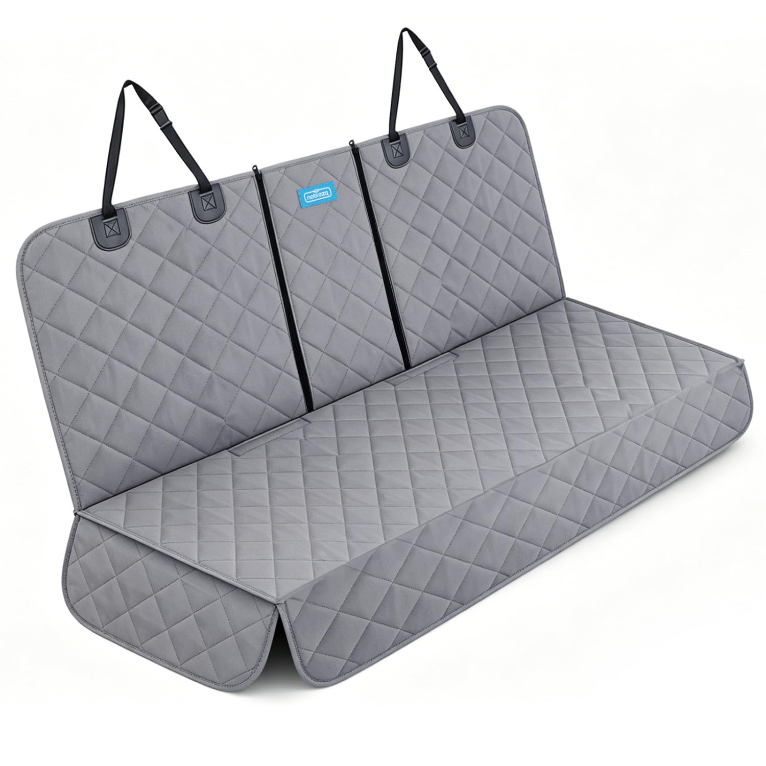 Nobleza Dog Car Seat Cover, Waterproof Nonslip Scratch Proof Back Seat Covers for Dogs 137×121cm, Durable Protector for Universal Cars