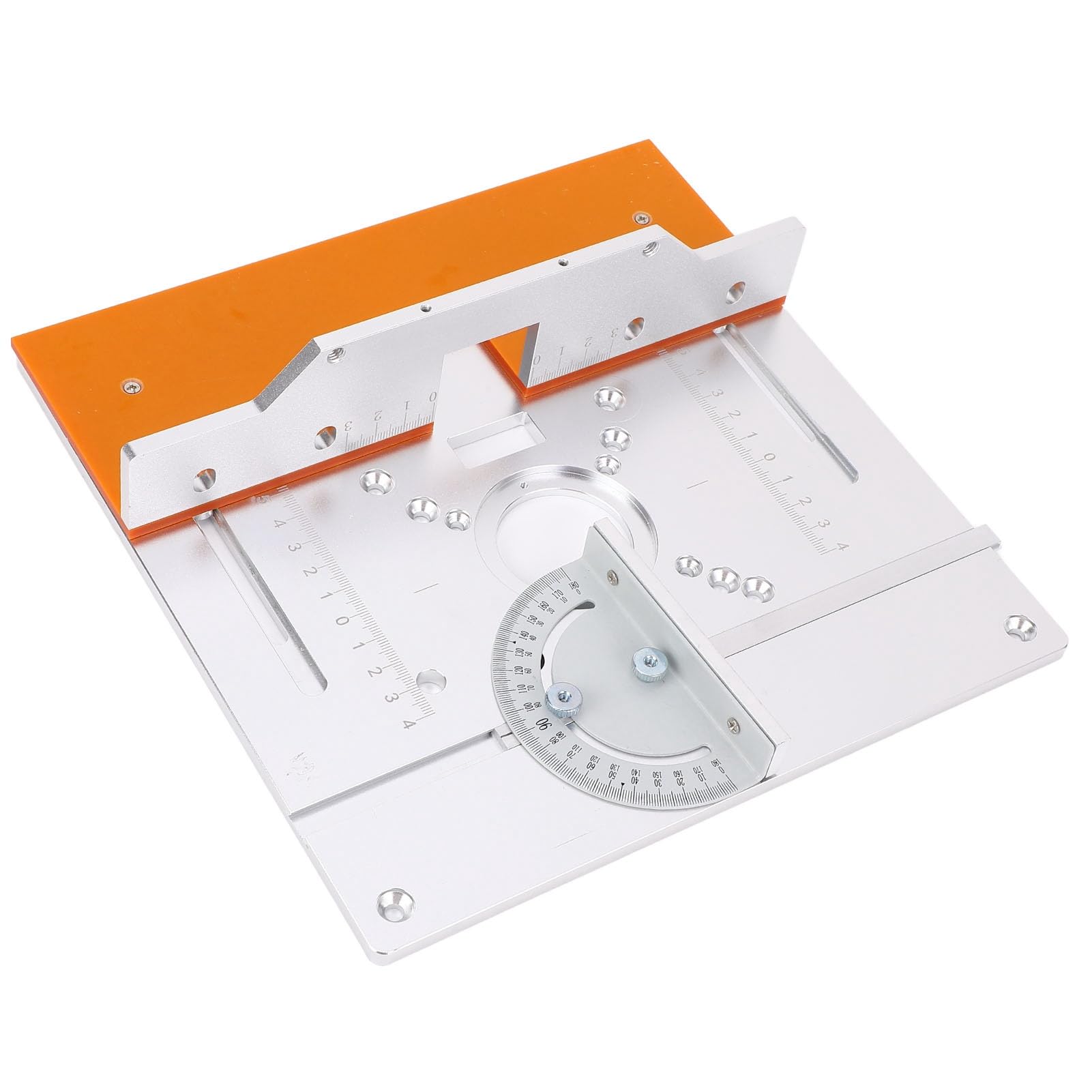 Alluminio Router Tavolo Inserto Piastra Tavolo per la Lavorazione Del Legno Banchi Router Piastra Utensili In Legno Fresatura Rifilatrice