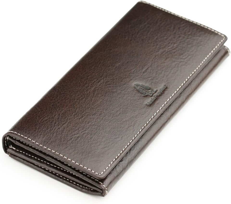 アブラサス] いっぱい入る小さい財布 チョコ abrAsus いっぱい入る