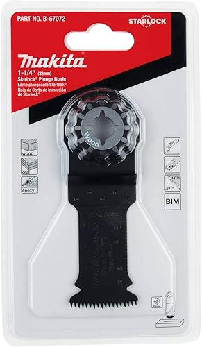 Miniatura 2 de Makita B-67072 Hoja de inmersión Starlock de 1-14" (BiM), 14TPI