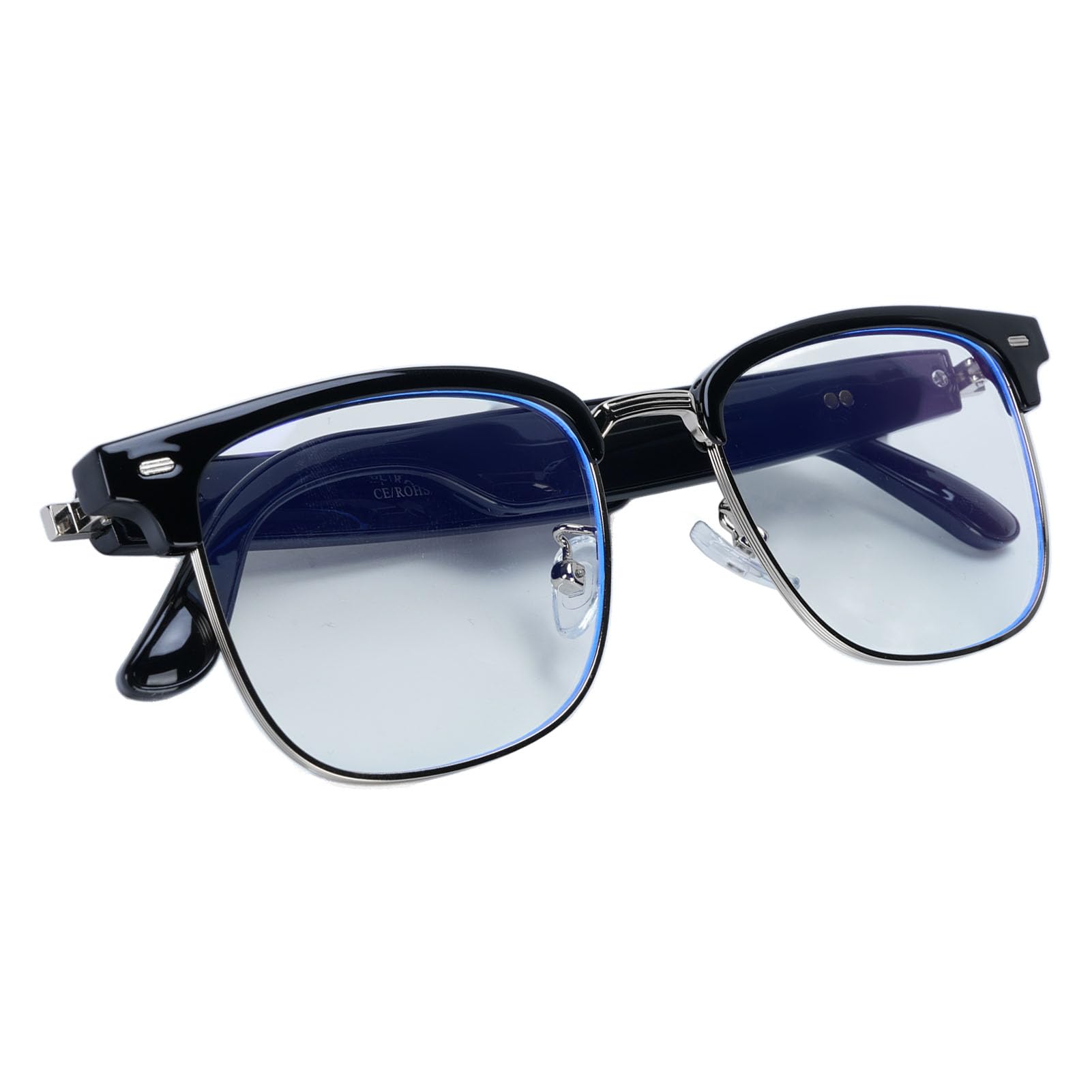 AI Translation Smart Sunglasses for Men Women, AI Language Translator, Bluetooth Glasses with Speakers & Mics