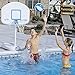 Dunn Rite H2O Hoops Poolside Basketball and Volleyball Game Set