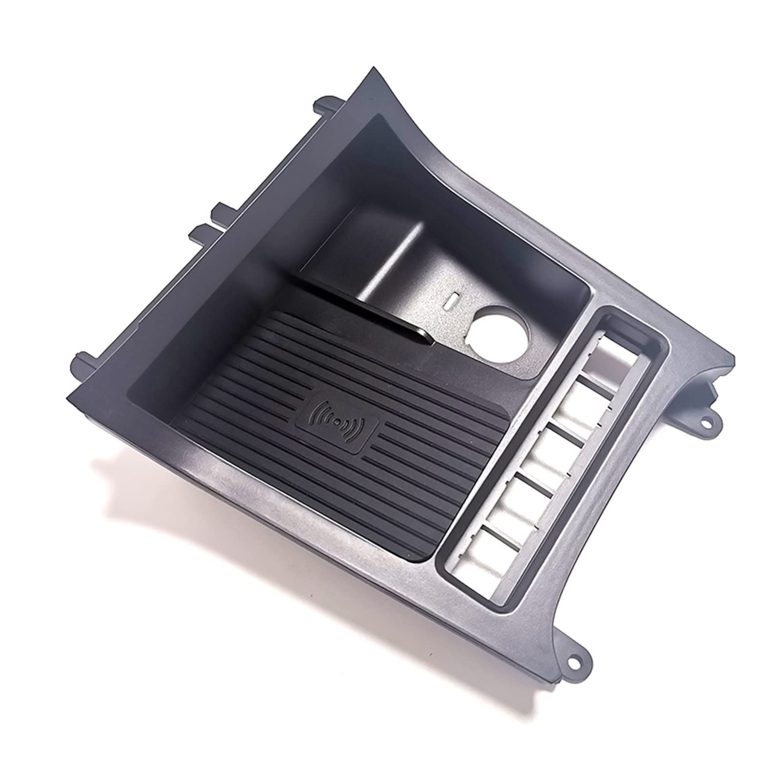 Caricabatterie Wireless for Auto 15W Caricabatterie for Telefono Qi Caricabatterie for Telefono Veloce Supporto di Ricarica Compatibile for VW Golf 6 MK6 Scirocco Sagitar 2008-2013