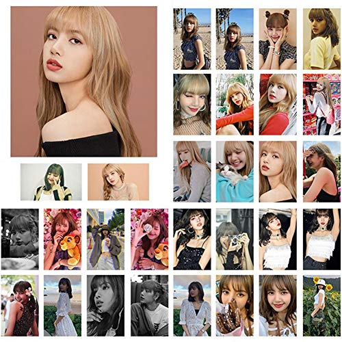 zhongjiany Blackpink Autograph Photocard El mejor regalo para fanáticos, 30 piezas(H03)