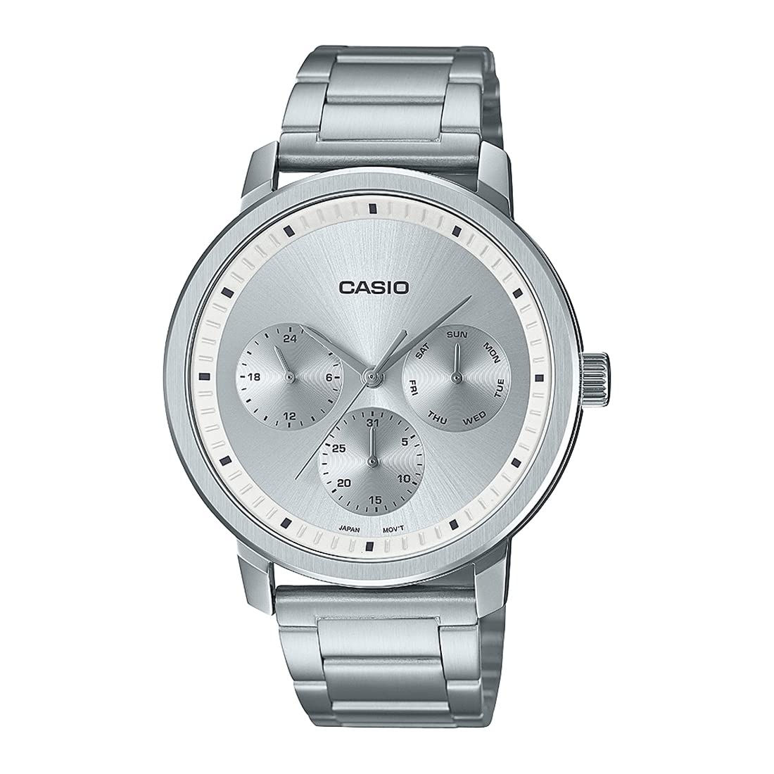 Casio Enticer Men Analog Silver Dial Men MTP-B305D-7EVDF (A1935) (B09P61S243) Amazon Price History, Amazon Price Tracker