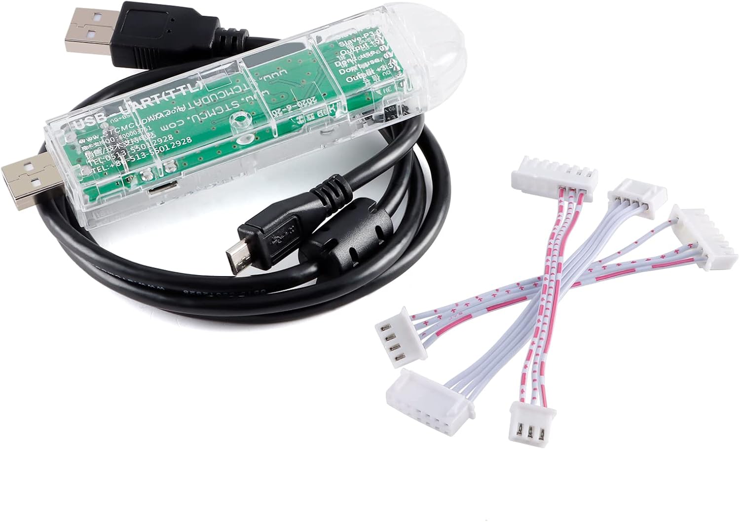 Amazon.com: JESSINIE Universal USB to Serial Adapter CH340 Chip USB to ...