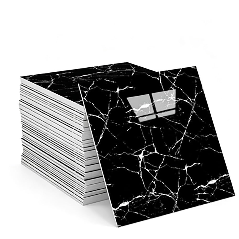 Marble Wall Panels Peel Stick Tiles Backsplash Sticker for Home