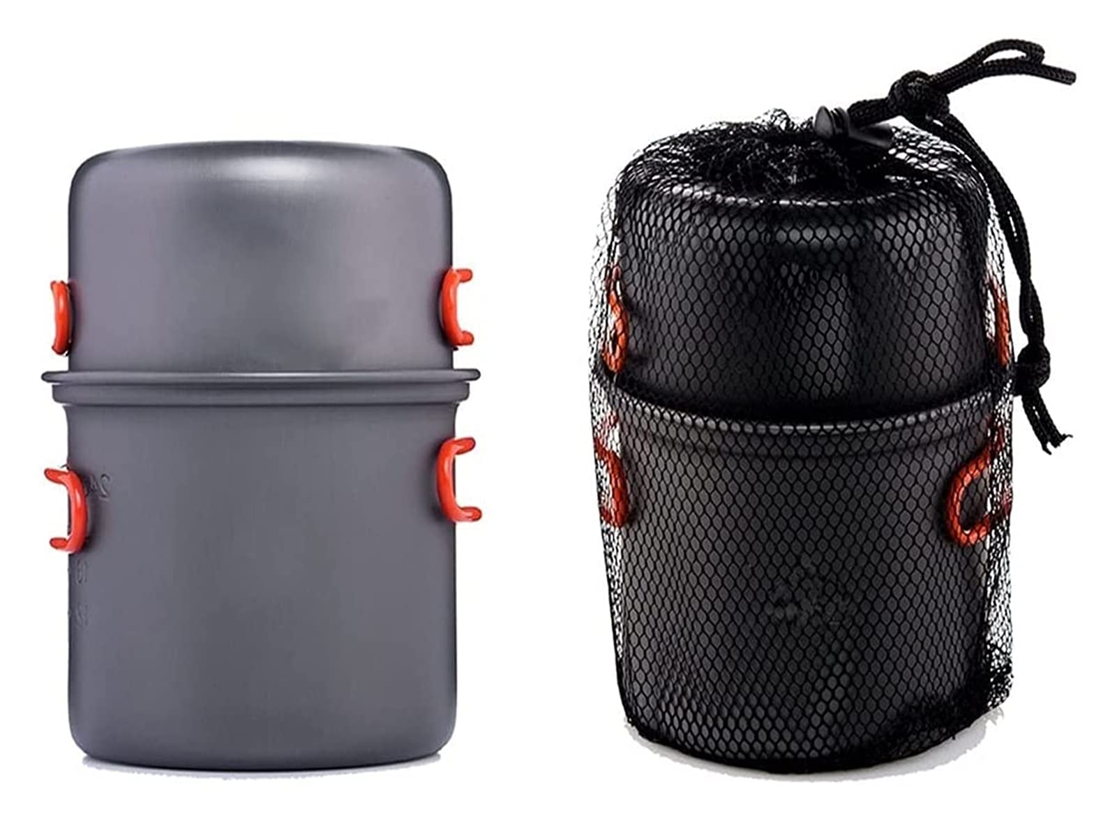 Ustensiles de cuisine de camping Ensemble de cuisine pliable Fourchette Couteau Cuisine touristique Camping Pot Ustensile de voyage (couleur : 1 pièce) (couleur : 2 pièces)
