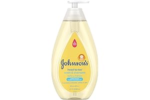Johnson's Head-to-Toe Gentle Tear-Free Baby Bath Soap for Newborns