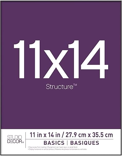 Vista 9 de Paquete de 6: Marco Negro, Basics by Studio Décor®