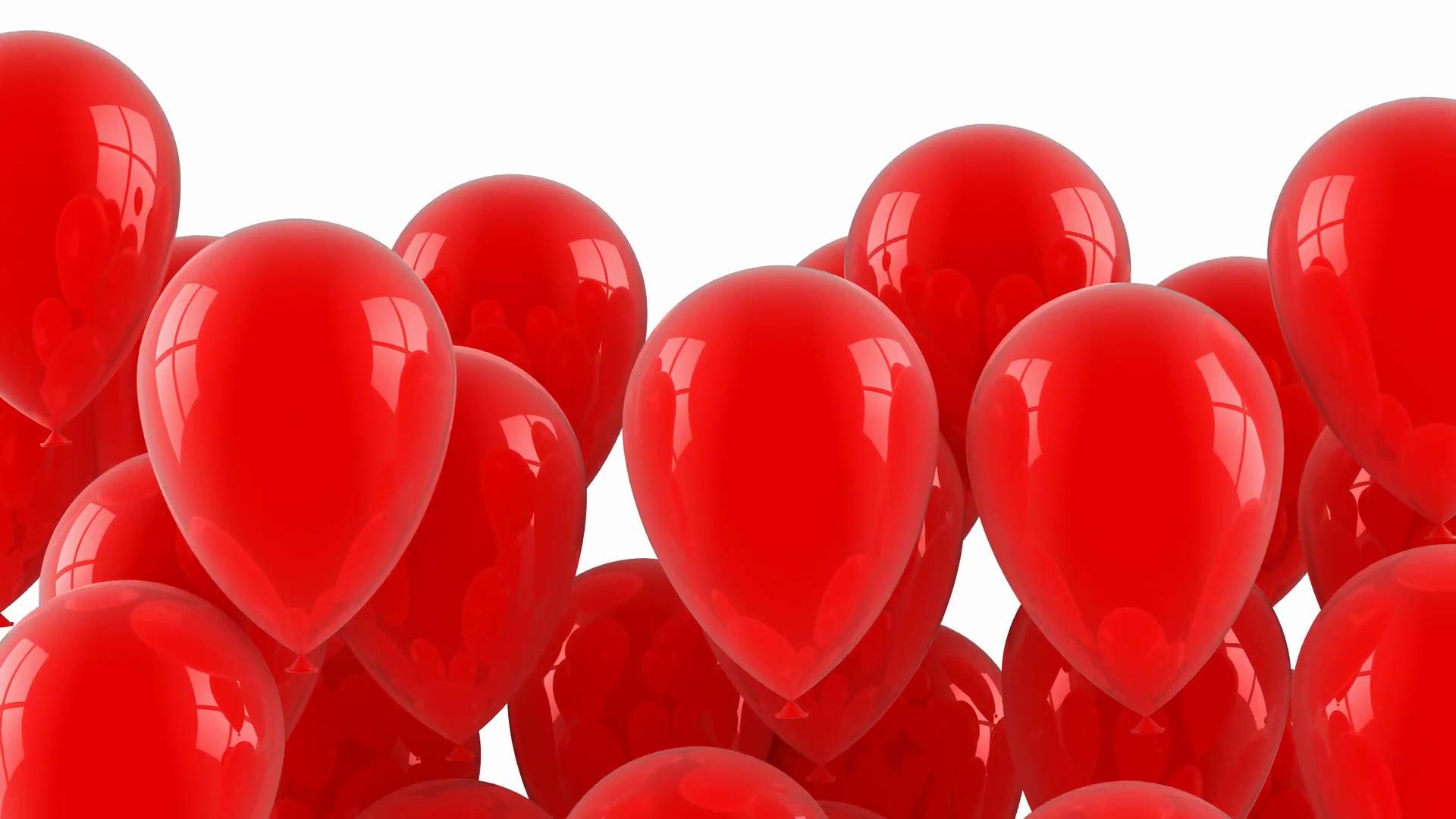 Balloonistics 10 Inch HD Metallic Shiny Balloons for Birthday Decoration, Decoration for Weddings, Engagement, Baby Shower, 1st Birthday, Anniversary, Birthday Party (Pack of 50) (Red) - Image 4 thumbnail
