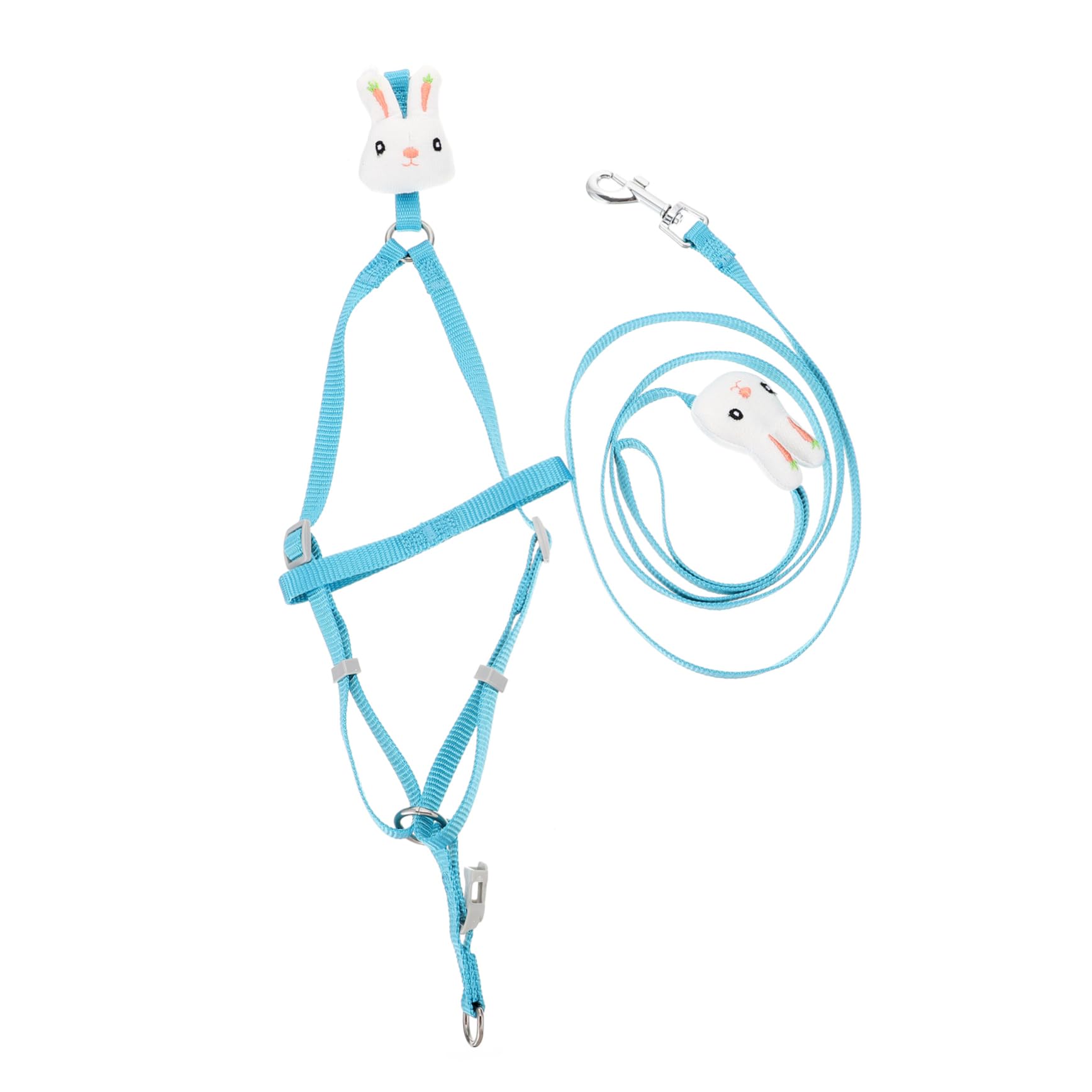 HANABASS Pet Vest Leash Set Cat and Dog Harness Cartoon Design Outdoor Activity Leash