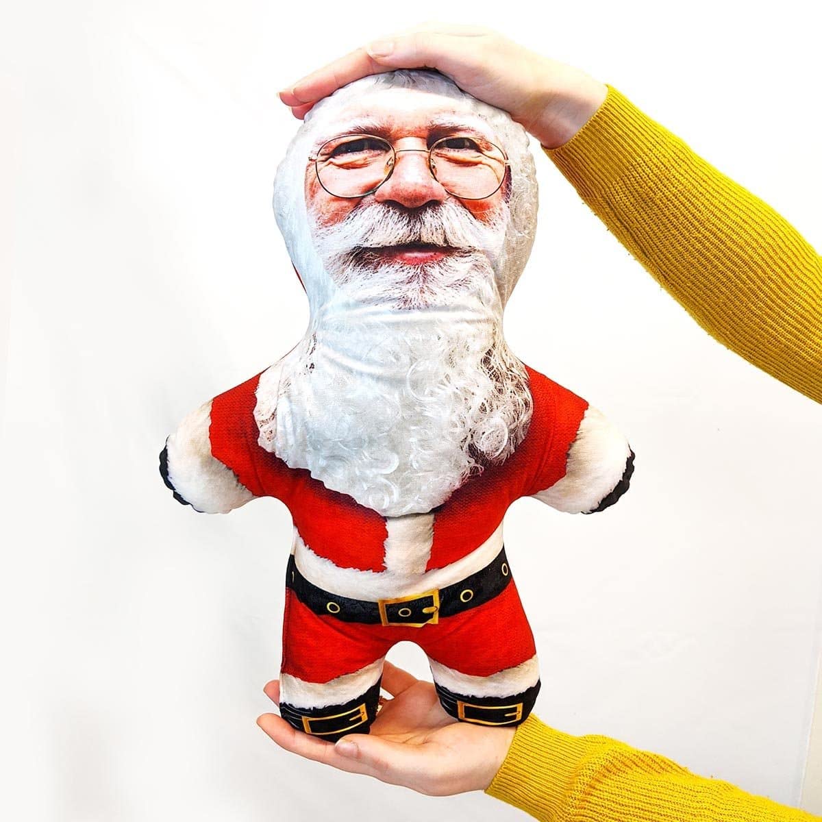 Mini Me! Christmas Santa Doll | Personalised Teddy | Novelty Gift Of The Year Finalist | Approx 33Cm X 46Cm The Original Doll | Made In Gb