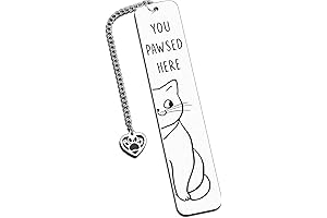 Literary Feline: Delightful Cat-Shaped Bookmarks for the Avid Reader