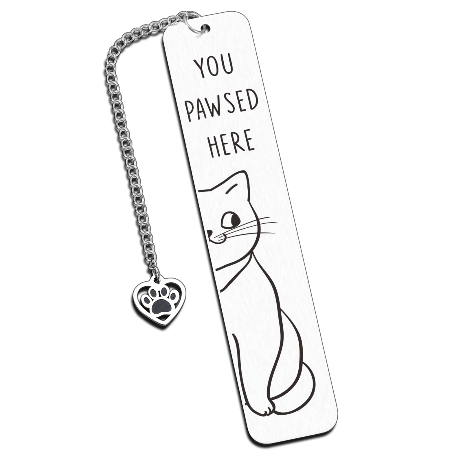 Cat Gifts for Women, Cat Lovers Gifts for Women, Boo Basket Stuffer Funny Gifts for Women, Cat Gifts for Cat Lovers, Bookmarks for Book Lovers, Bookish Gifts for Book Club, Stocking Stuffer for Kids