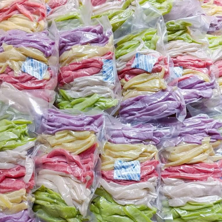 Miniatura 3 de Tiras de caramelo de coco joven mixto vietnamita, verduras naturales coloridas, bajas en azúcar -17.64 oz