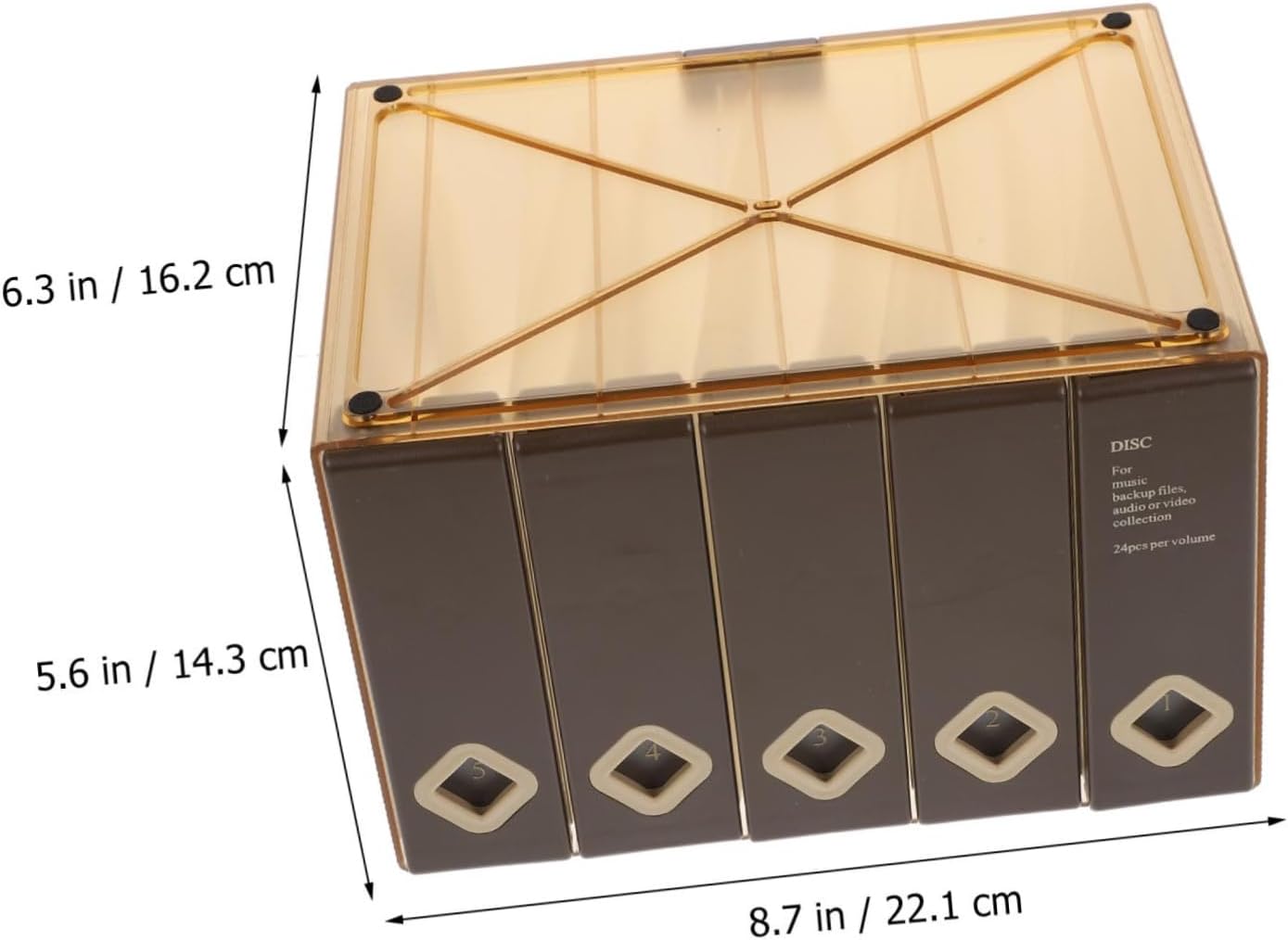 Portable Cd Storage Case Disc Case Liner Notes Holder Large Capacity Cd Bag