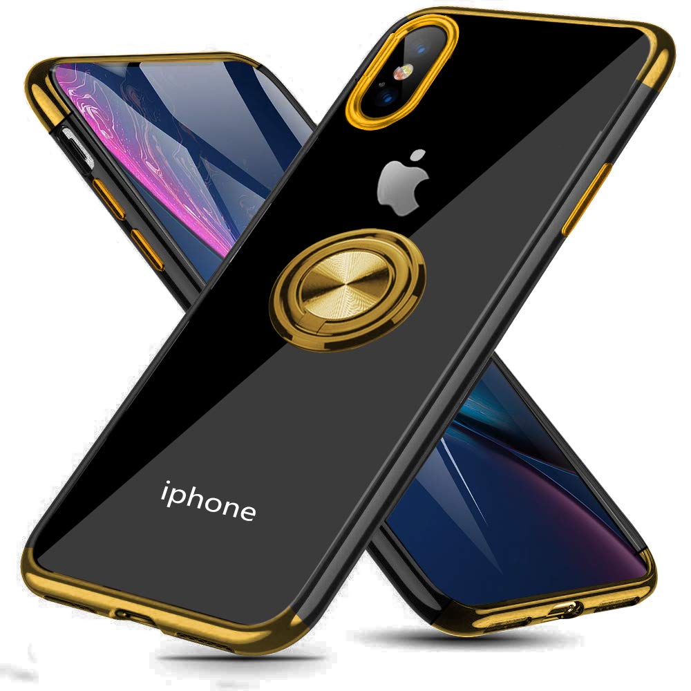 iPhone Xs ゴールド　本体 リング付きケース Amazon.co.jp: iPhone XS 用 ケース/iPhone X 用 ケースス
