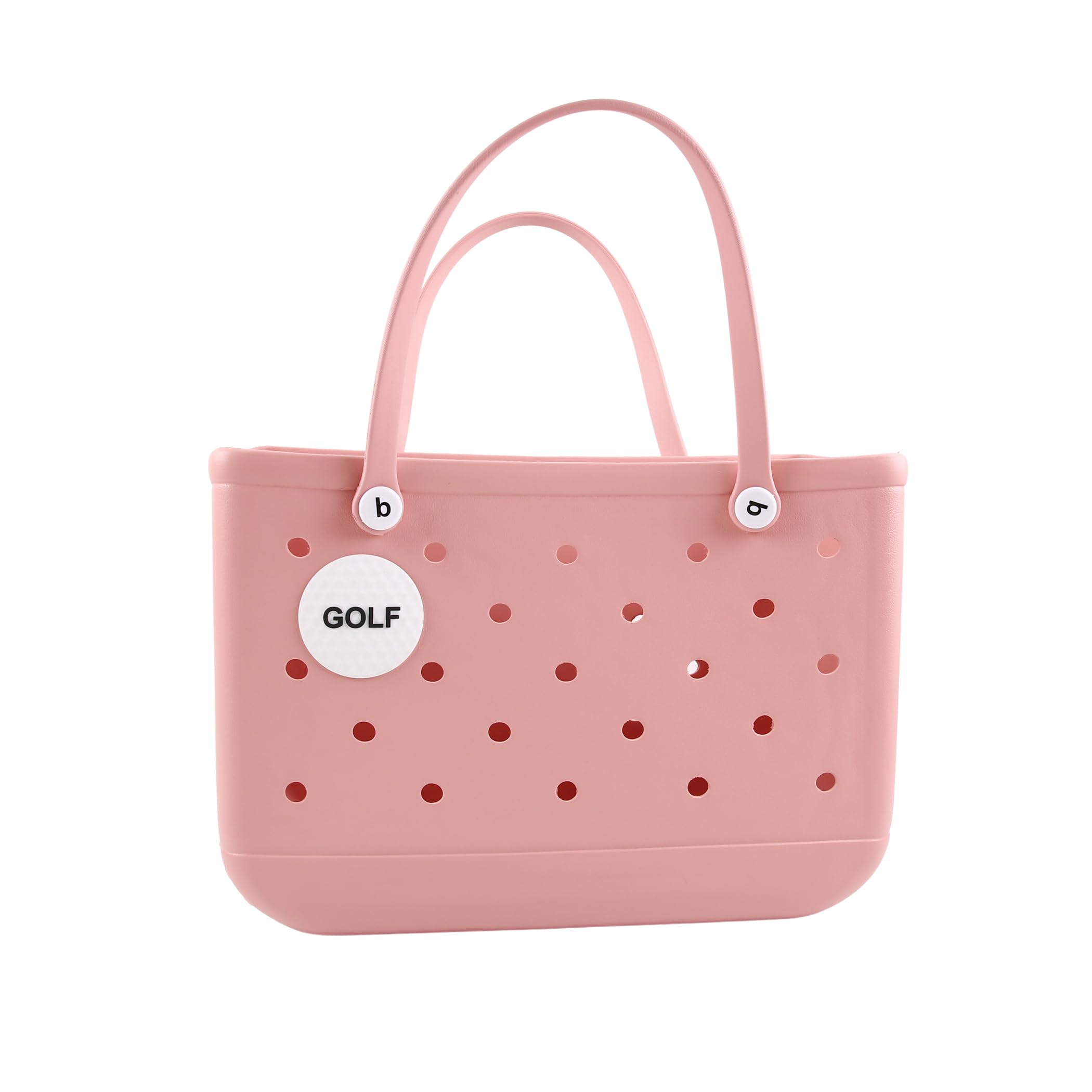 Vagocom Golf Sport Charm Accessory for Bogg Bag and Simply Southern Bag, Insert Decorative for Rubber Beach Tote Bags