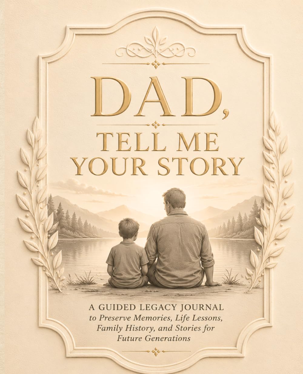 Dad, Tell Me Your Story: A Guided Memory Journal for Fathers to Share Memories, Life Lessons, Family History, Family Stories, and Legacy for Future Generations