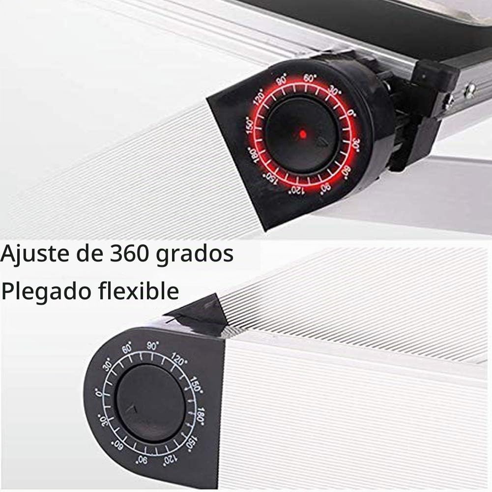 Atril para Libros -Altura y ángulo Ajustable Soporte para Libro, Atril de Lectura con Brazos de Aluminio y Clips de Carpeta, Soporte Libros para Big Heavy HardCover, Receta y portátil iPad