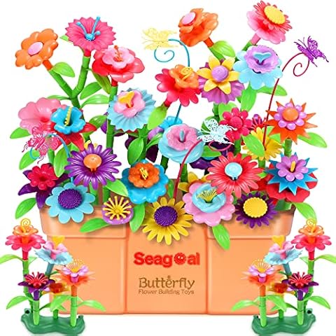 Seagoal 140PCS Juguetes de Construcción de Jardín Cover