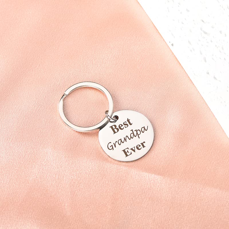 Miniatura 3 de El mejor regalo para papá mamá alguna vez Kechain para cumpleaños, regalo de Navidad para el mejor abuelo o abuela, Abuelo