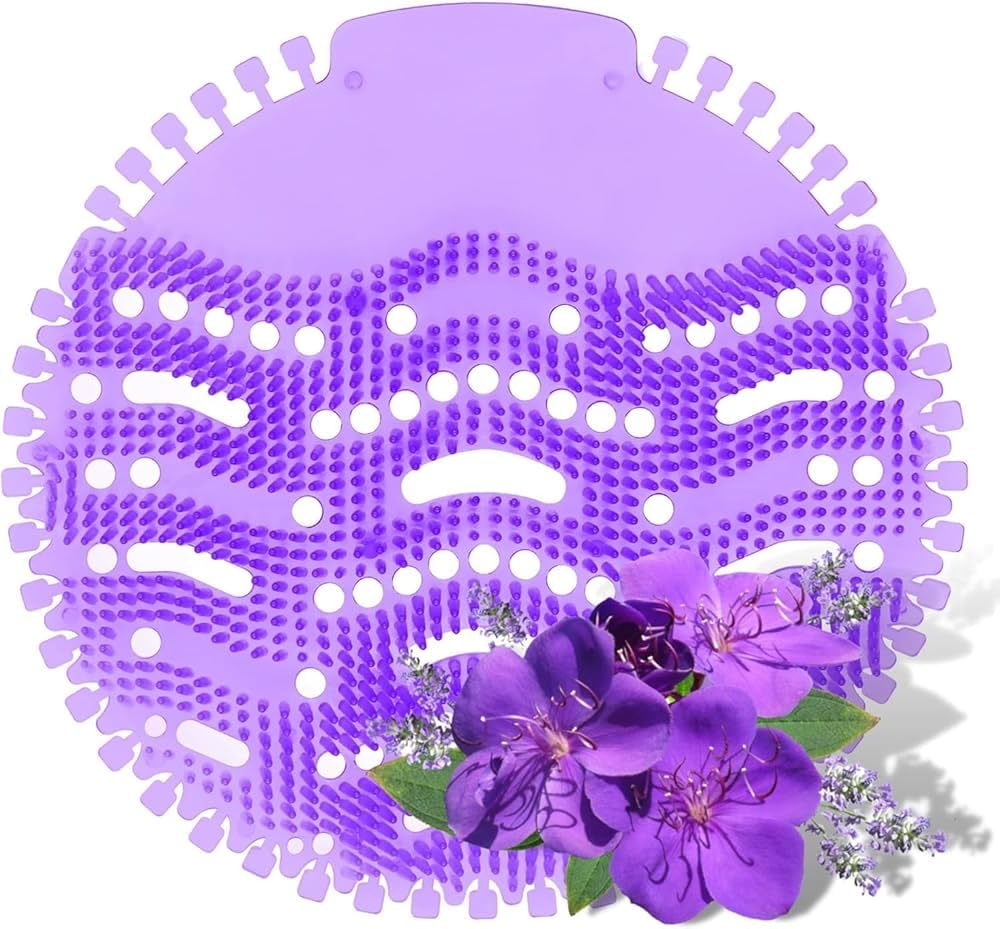 Urinal screen mat purple pack of 10-image-10