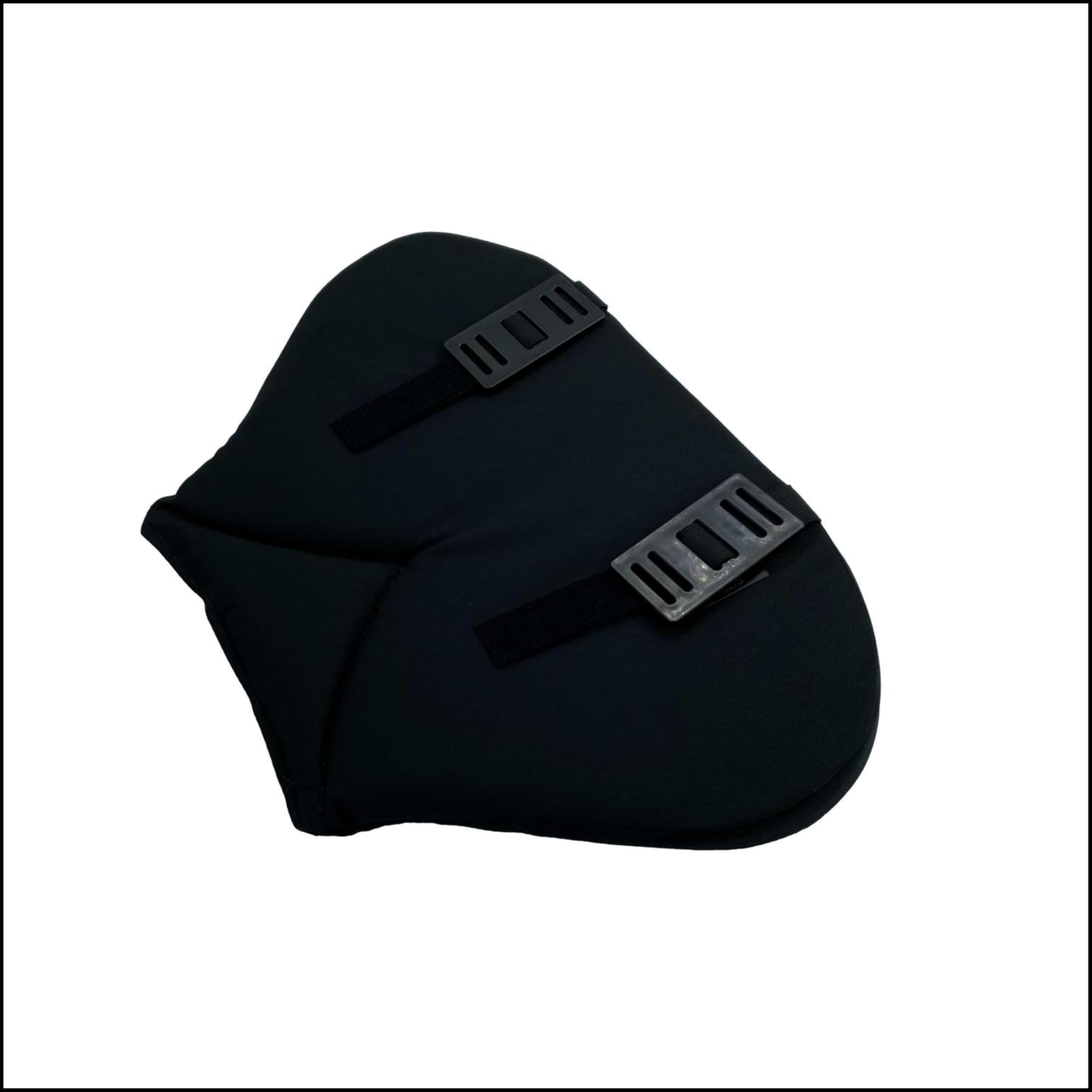 Sitback - Cuscino a cuneo per auto, colore nero
