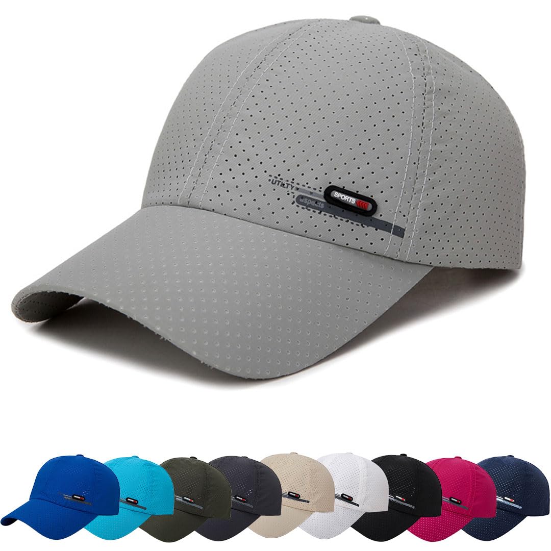Gorra de BéIsbol de Transpirable para Hombre Gorra el Sol Moda Gorra Running Hombre Mujer Ajustable Sombrero Verano Gorra Beisbol — view 10
