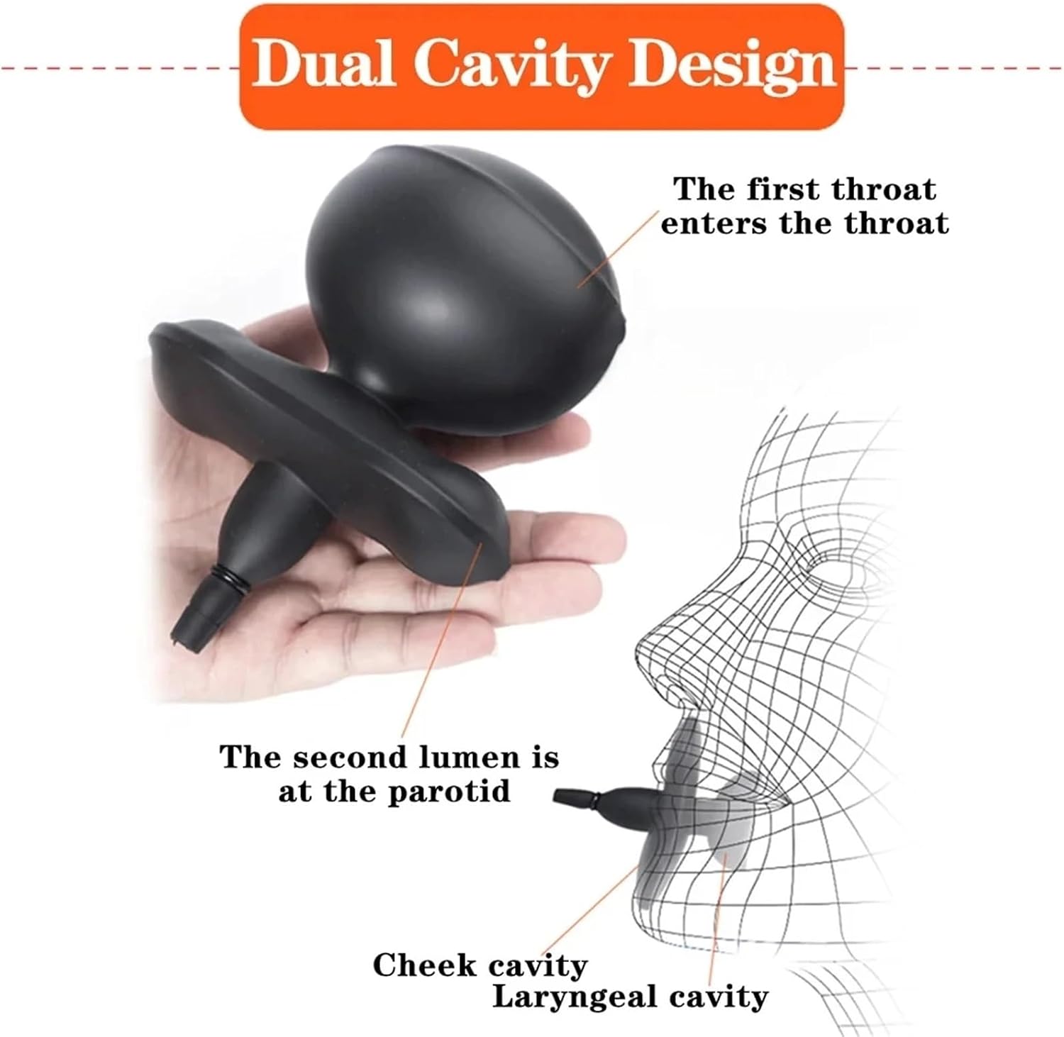 Huge Inflatable Silicone Mouth Gag, Restraint Slave Bondage Open Mouth Ball Gag, Couples Adult Games Sex Toys