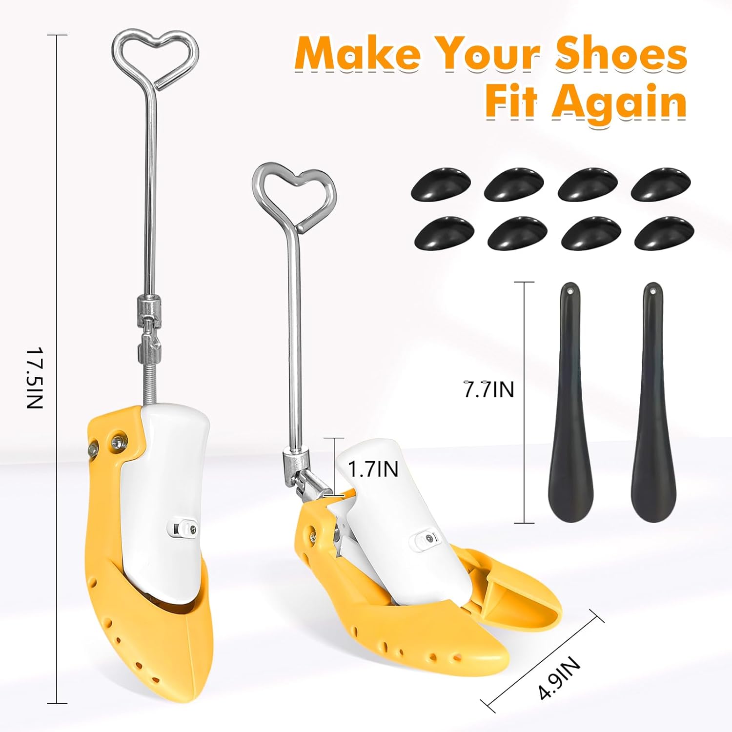 Boot Stretchers for Cowboy Boots Shoe Stretcher Boot Stretcher Men’s Size 8-13/Women’s Size 9-14 - Image 2