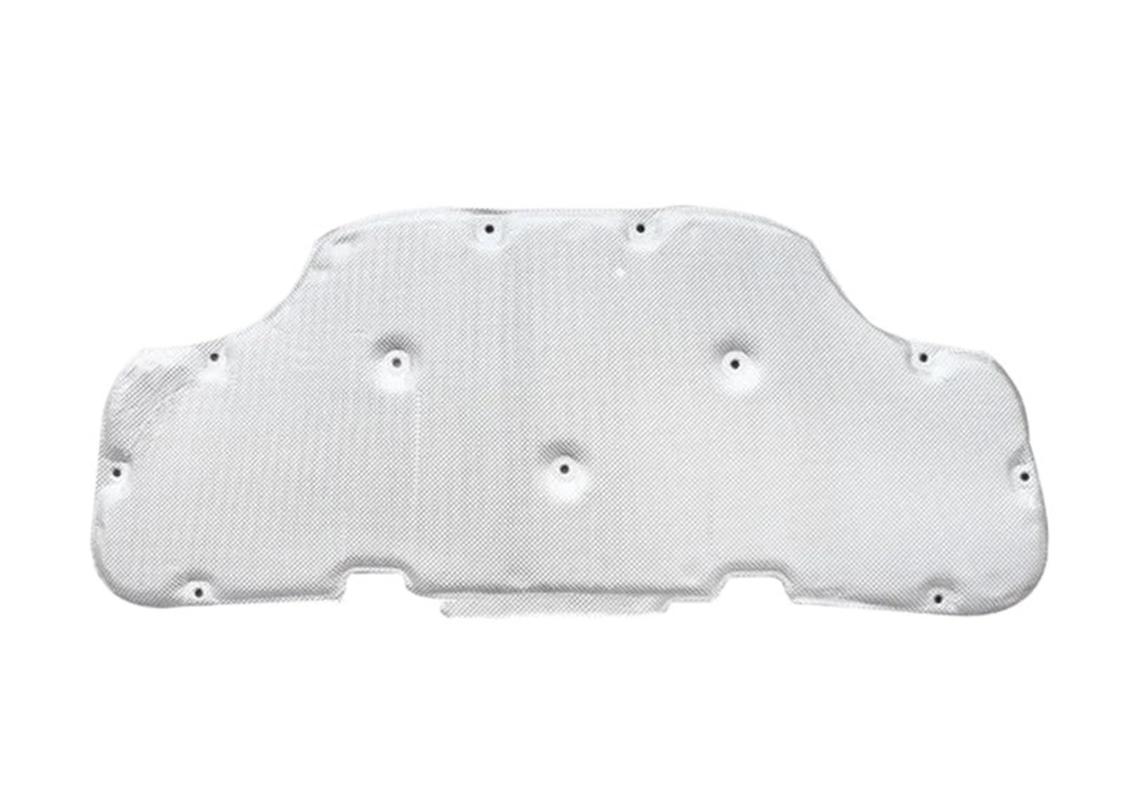 Gtdtixc All Aluminium Foil Front Bonnet Sound Proof Mat For Benz For Glb 200 2020 -2022 Front Hood Engine Sound Insulation Pad Cotton Soundproof Cover Thermal Heat Insulatio Mat(All Aluminium Foil)