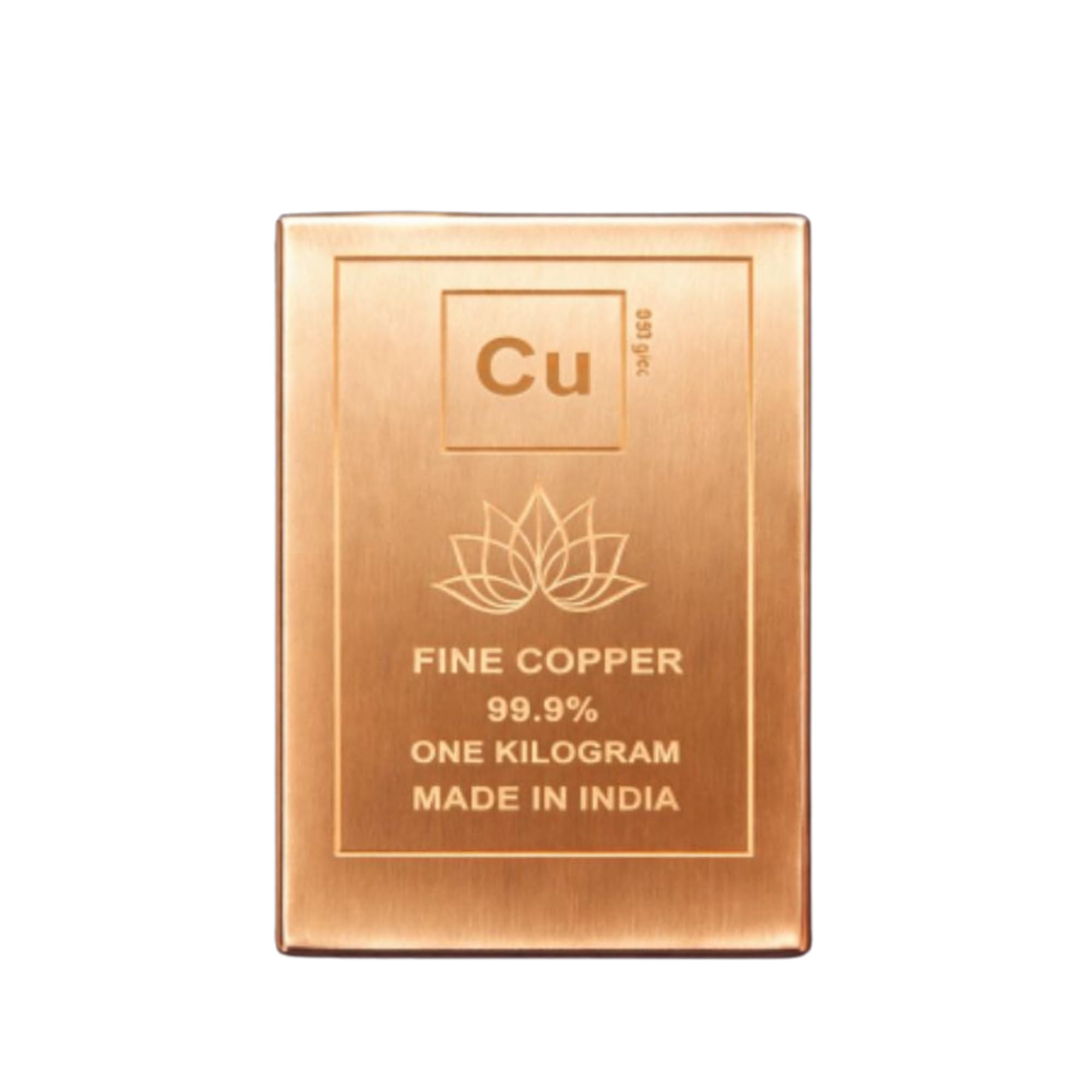 Amazon.com: Decorative Solid Copper Bar – 1 kg | 99.9% Pure Copper
