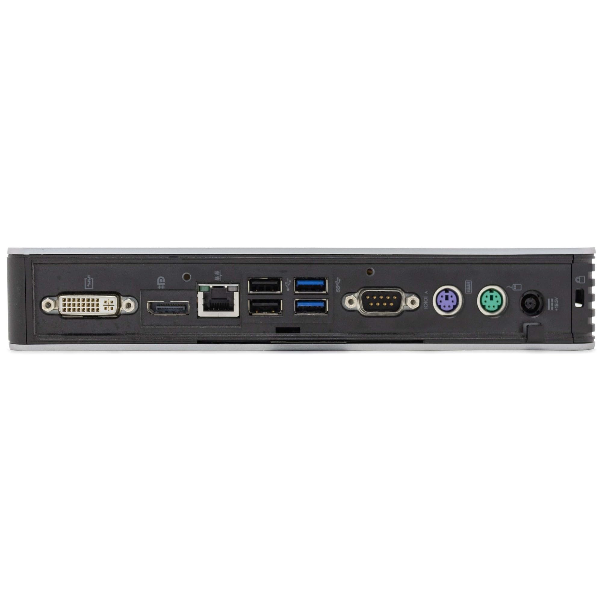 HP SIMPLETEK PC COMPUTER DESKTOP FISSO THIN CLIENT MINI PC T610 SLIM AMD 4GB SSD 16GB RS232 COM SERIALE CONSOLE GESTIONE SERVER GESTIONALE WINDOWS 7 EMBEDDED (Ricondizionato) (Senza Antenna WiFi USB)