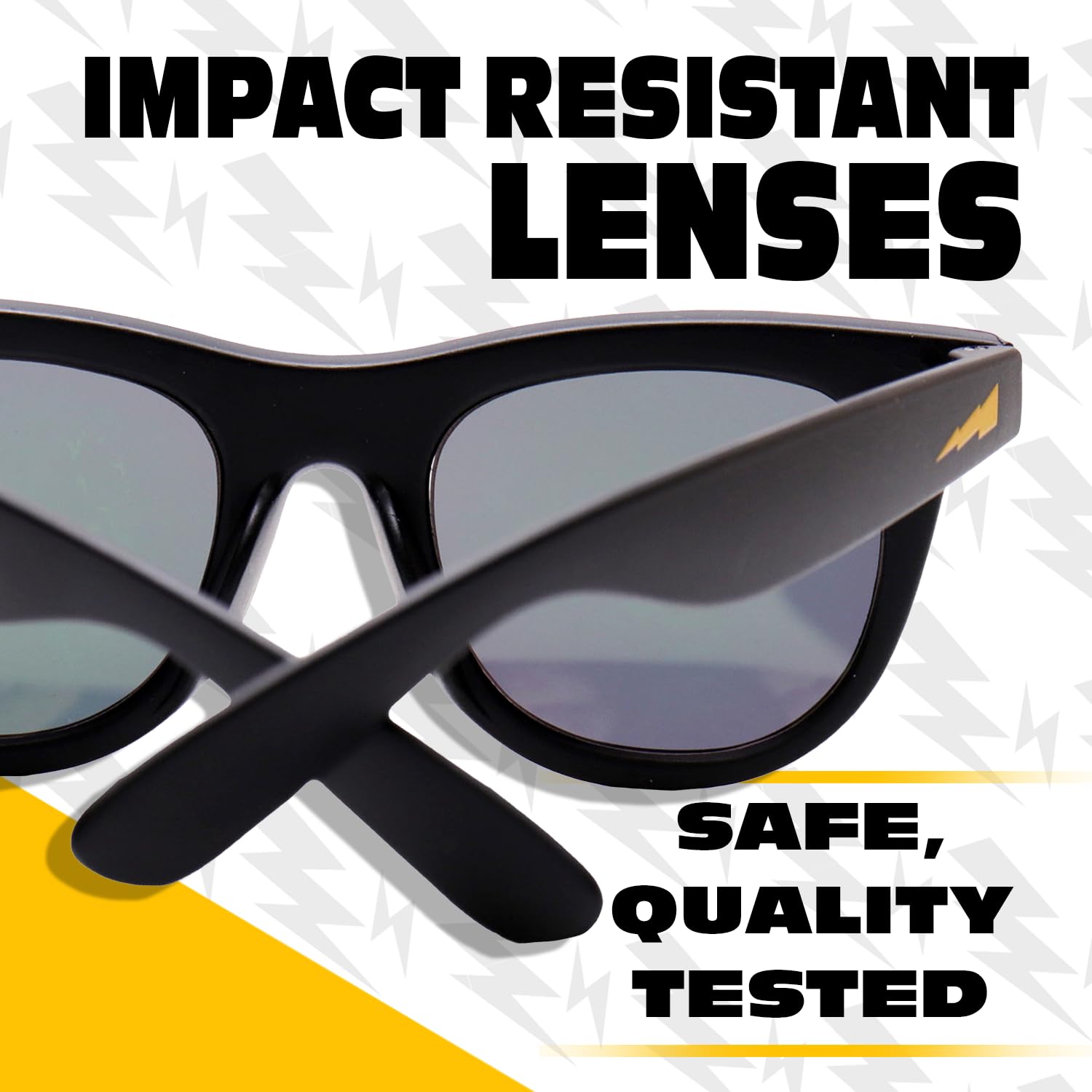 Gafas de sol Pokemon Pikachu, elegantes, cómodas y duraderas, protección UV con funda de transporte suave, con licencia oficial