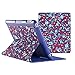 Speck Products FitFolio Protective Cover for iPad 3/4 - BitsyFloral Blue/Red (SPK-A1191)