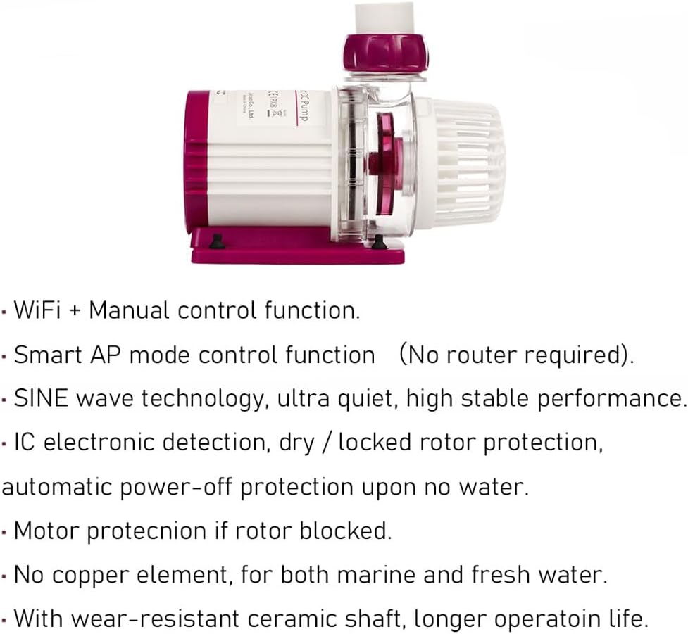 Jebao Jecod MDP-3000 MDP-3500 Sine Wave Water Return Pump for Reef Tank upgrade DCP-3500 DCP-3000
