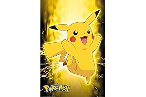 Pikachu Poster: Electrifying Your Walls with Gaming Nostalgia