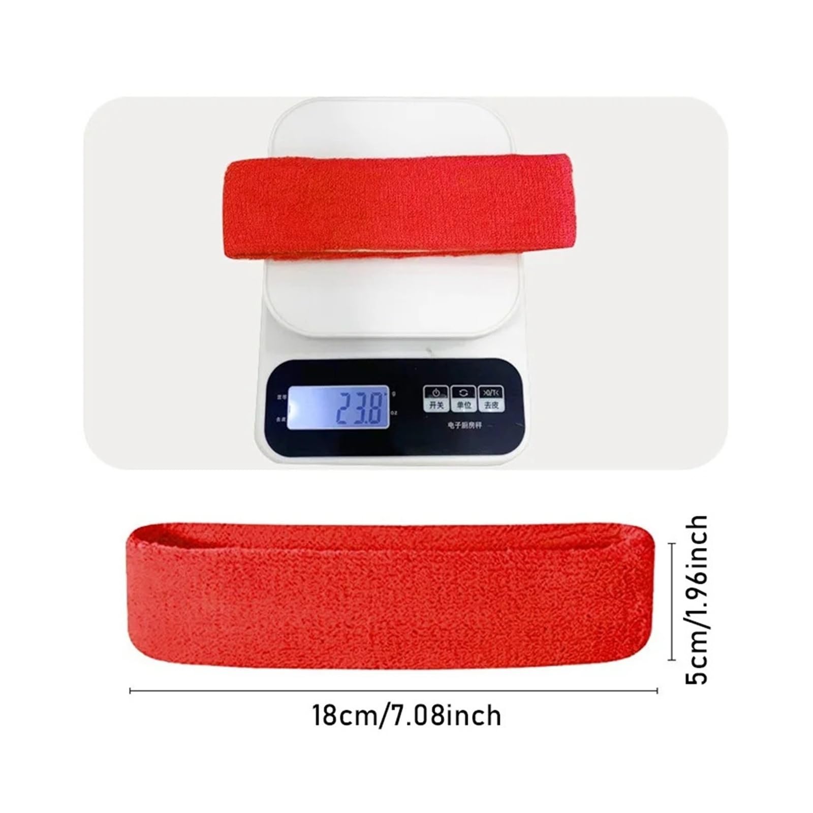 Banda elástica Deportiva for Hombre y Mujer, Cintas for la Cabeza con absorción de Sudor, elásticas Transpirables